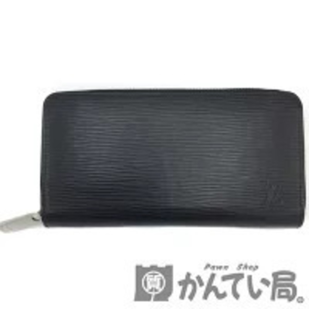 Louis Vuitton Noir Wallet Zippy Long Black Epi Black